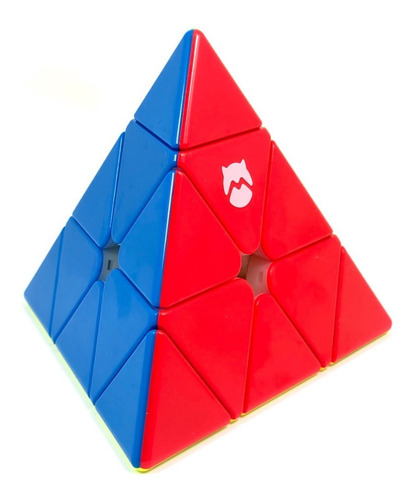 Cubo Rubik Monster Go Pyraminx Color de la estructura Stickerless