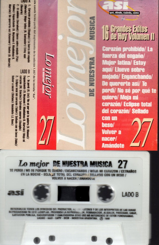 Lo Mejor De Nuestra Musica Lote Cassettes 2 (Usado)