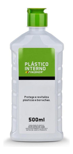 Revitalizador Plástico Interno 500ml Finisher