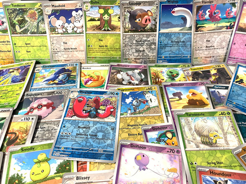 Pokémon Lote 10 Cartas Reverse Holo Originales + 10 Energias