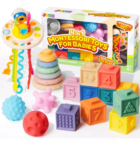 Juguetes Montessori para bebés de 6 a 12 meses (2024)