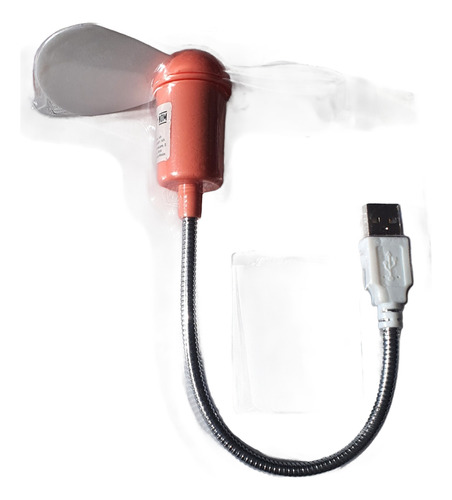 Ventilador Usb Cuello Flexible Para Computadora Pc O Laptop