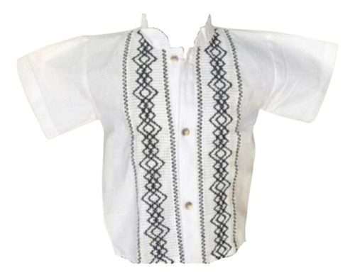 Camisa Guayabera Artesanal Niño (tallas 0-16) 100% Calidad