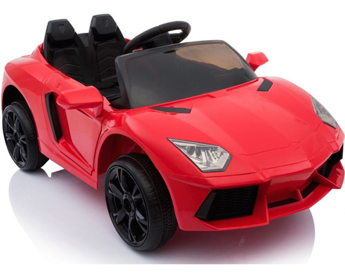 Carro Moto Electrico Lamborghini Llanta Caucho Bluetooth 12v