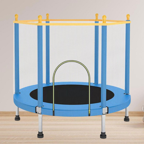 Trampolín Para Niños Al Aire Libre, Pequeño Azul