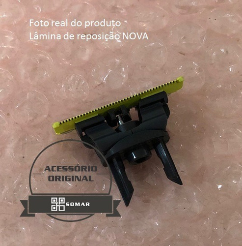 Imagem 2 de 5 de Lâmina Reposição Barbeador Philips Oneblade One Blade Nova
