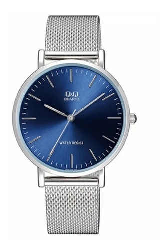 Reloj Q&q Modelo Qa20j202 Caratula Azul