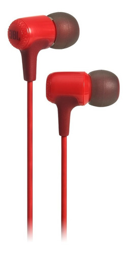 Audífonos Jbl E15, In Ear Rojo