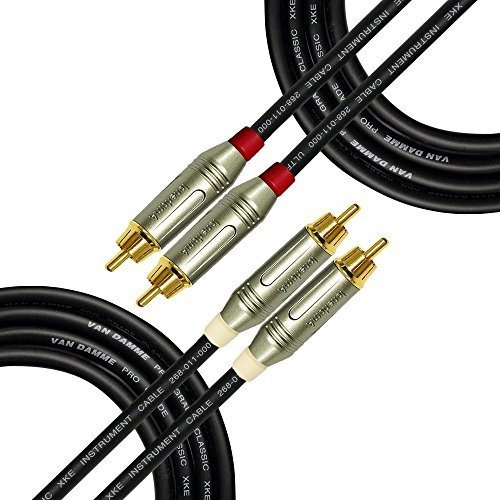 4.5 Pies - Par De Cables Rca Personalizado Por Worlds Best C