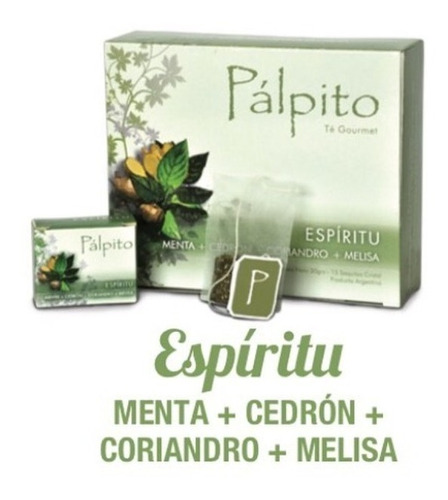 Espiritu Palpito Tea Hebras En Saquitos Infusiones Blends