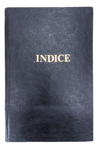 Imagen 1 de 4 de Libro De Actas Indice Pagoda 2 Manos ¡¡¡ver Descripción!!!