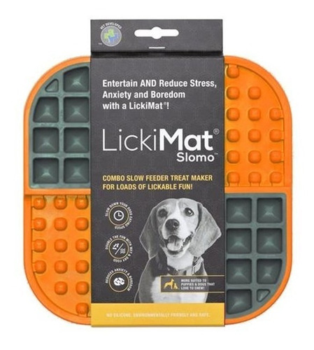 Lickimat Comedero Lento Perros Gatos Modelo Slomo Color. Np