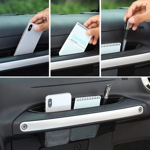 Imagen 2 de 4 de Bandeja De Almacenamiento Para Jeep Con Extensión De Red