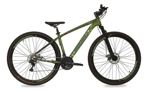 Bicicleta Aro 29 Mormaii Venice 3.1 Shimano Q17 Alu Verde Tamanho do quadro 17