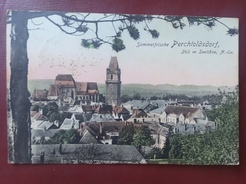 Austria 1912 Sommerfrische Perchtoldsdorf 240m A Bs As