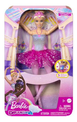 Muñeca Barbie Dreamtopia Bailarina Con Luces