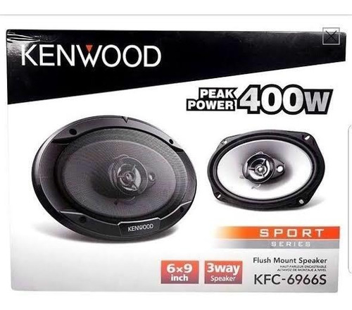 Bocinas 6x9 Kenwood Kfc-6966s 3 Vías Coaxial Set 1 Par