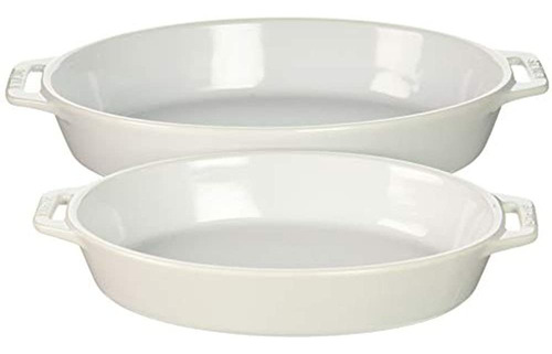 Set De Platos Ovalados Para Hornear Staub Ceramics, 2 Piezas