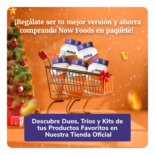 Now Foods Vitamina C-500 Sabor Naranja Poderoso Antioxidante 100 Tabletas Masticables