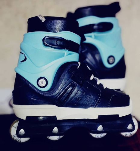 Patines Lineales  Rollerblade Jn3 Como Nuevo