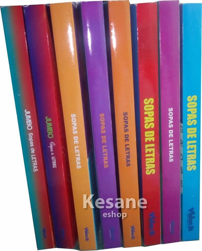 Imagen 3 de 6 de Sopas De Letras Libros Jumbo Paquete Niños / Adultos