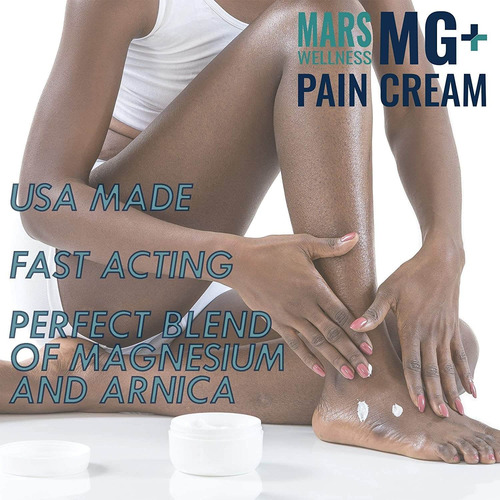 Mars Wellness Mg Crema Para El Dolor - Crema Extra Fuerte De