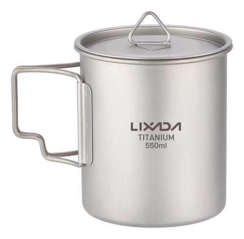 Taza De Té Titanium Cup Titanium Lixada Con Picnic Para Moch