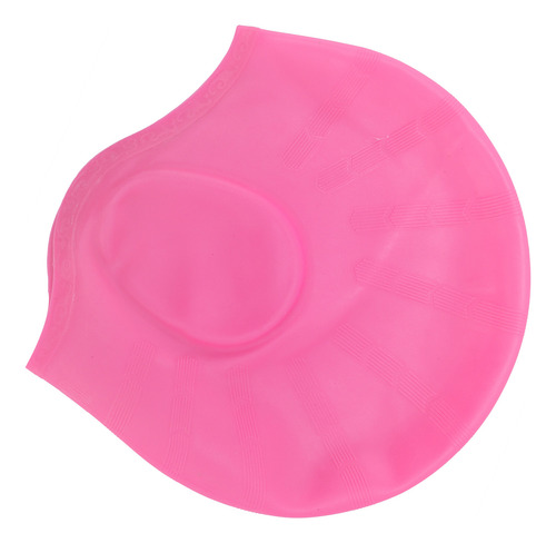 Gorro De Natación De Silicona Con Protección Auditiva Tridim