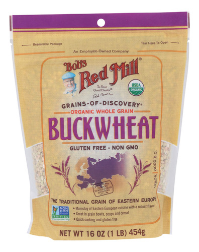 Bob's Red Mill Granos De Trigo Sarraceno Orgnicos Sin Gluten