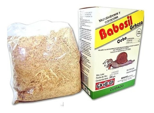 Imagen 2 de 10 de Insecticida Babosas Babosil 200 Gramos Granulado