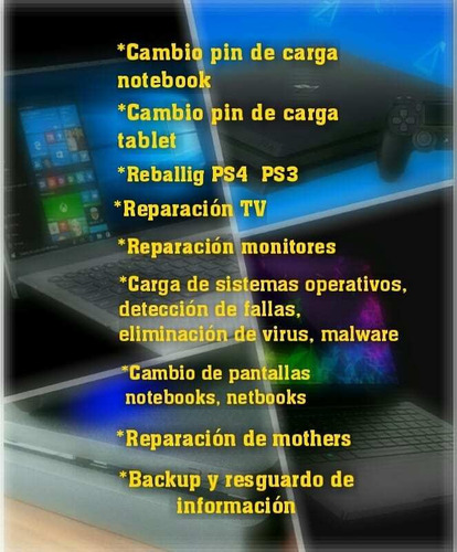 Imagen 2 de 6 de Servicio Técnico Pc, Armado Y Reparacion, Notebook, Netbook