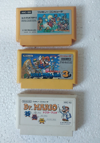 Super Mario Bros / Super Mario Bros 3 & Dr.mario Para Nes (Usado)