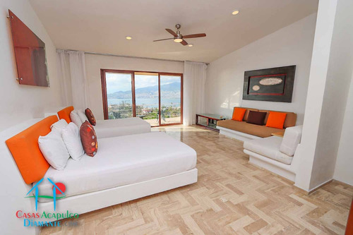 Cad Puerta Del Mar. Terraza Con Alberca Privada, Jacuzzi, Vista Al Mar, Barra Bar, Sala Y Comedor