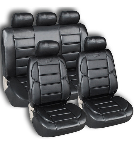 Funda Asiento Auto Ecocuero Super Riñonera Acolchada Premium