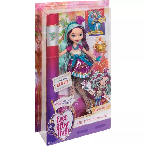 Madeline Hatter, filha do chepeleiro maluco.  Ever after high, Ever after  high rebels, Ever after