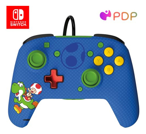 Controlador Pdp Rematch For Switch - Toad & Yoshi Pack