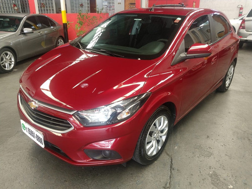 Onix Hatch Lt 1.4 Automatico Flex 8v 2018 Vermelho Un Dona !