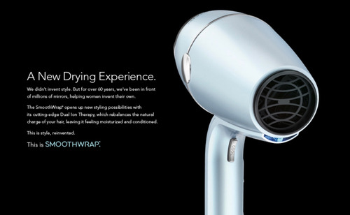 Secadora De Cabello Profesional Smoothwrap Dual Ion Therapy