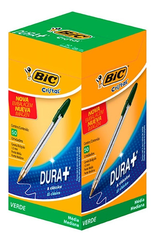 Lapicera Bolìgrafo Bic Cristal Pack