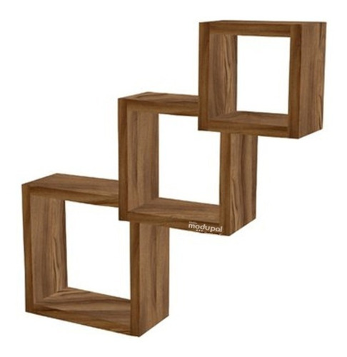 Imagen 2 de 6 de Cubos Repisas De Melamina Flotantes Modulares.