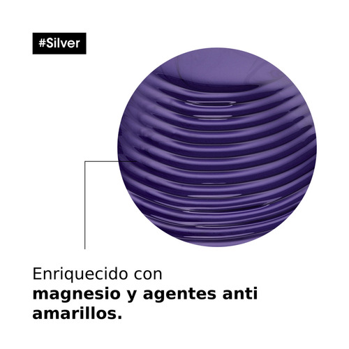Imagen 3 de 7 de Shampoo Matizador Silver 300ml L'oréal Professionnel