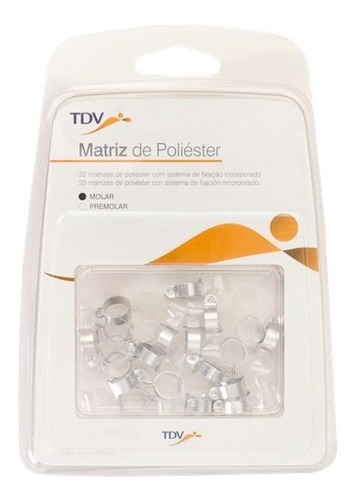 Matriz Poliester Acetato Preformada Molar Tdv Odontología