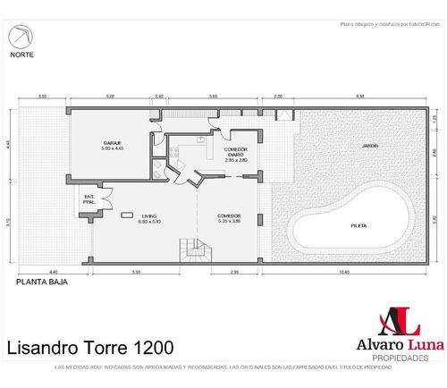 Imagen 16 de 18 de Vicente López Venta Casa De 6 Ambientes Con Jardín Y Piscina
