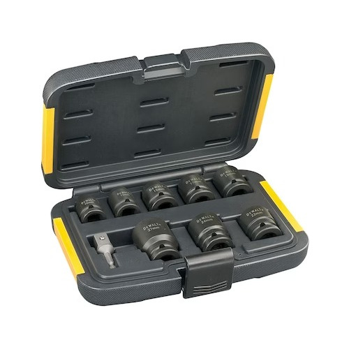 Juego Set Tubos Alto Impacto Dewalt 9 Piezas Dt7507 Estuche