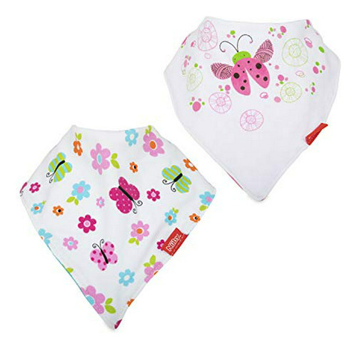 Baberos Para Bebé Nuby 2-pk Dribble Catcher Bandana Bibs, Su