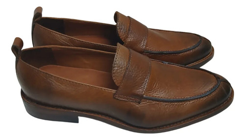 Zapato Hombre Fausto Milano Armany Punta Vincha Cuero