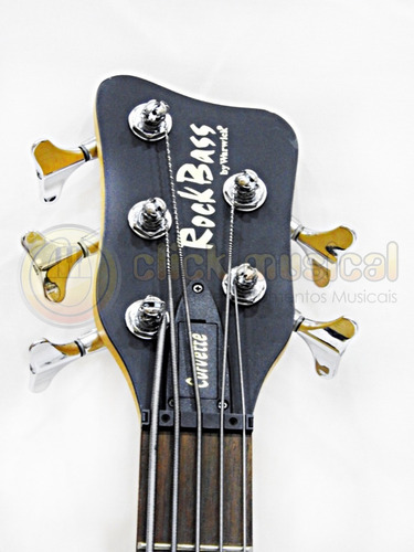 Baixo Warwick Corvette 5 Cordas - Somos Loja Física