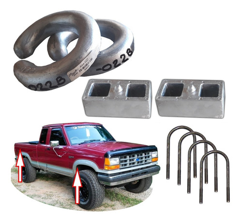 Lift Kit Elevación Suspensión Ford Ranger 1983-1997 