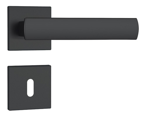 Fechadura Porta Interna Quarto Stam 813/35 Preto Fosco Rq1