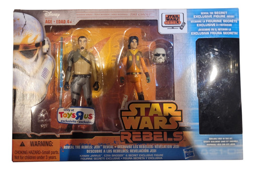 Set Star Wars Rebels Kanan - Ezra Bridger + Fig Secreta